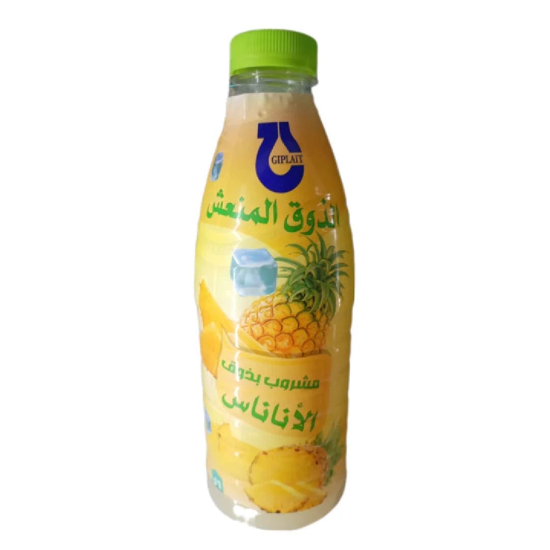 شاربات طبيعي بذوق أناناس 